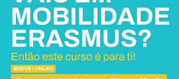 Curso de Conversação em Inglês para alunos em mobilidade no estrangeiro