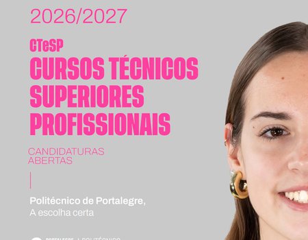CANDIDATURAS ABERTAS | Cursos Técnicos Superiores Profissionais