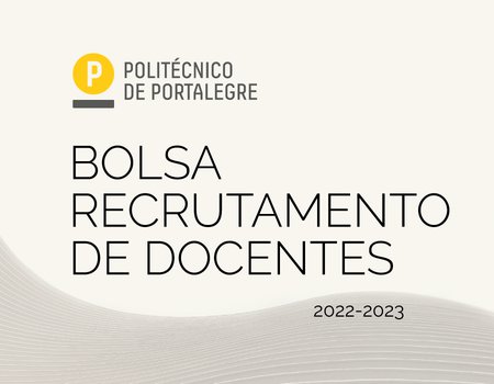BOLSAS DE RECRUTAMENTO DE DOCENTES 2022/23