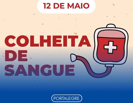 Ação solidária de colheita de sangue - 12 maio 2026